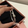 Bracelet tiffany identique or argenté 🩶