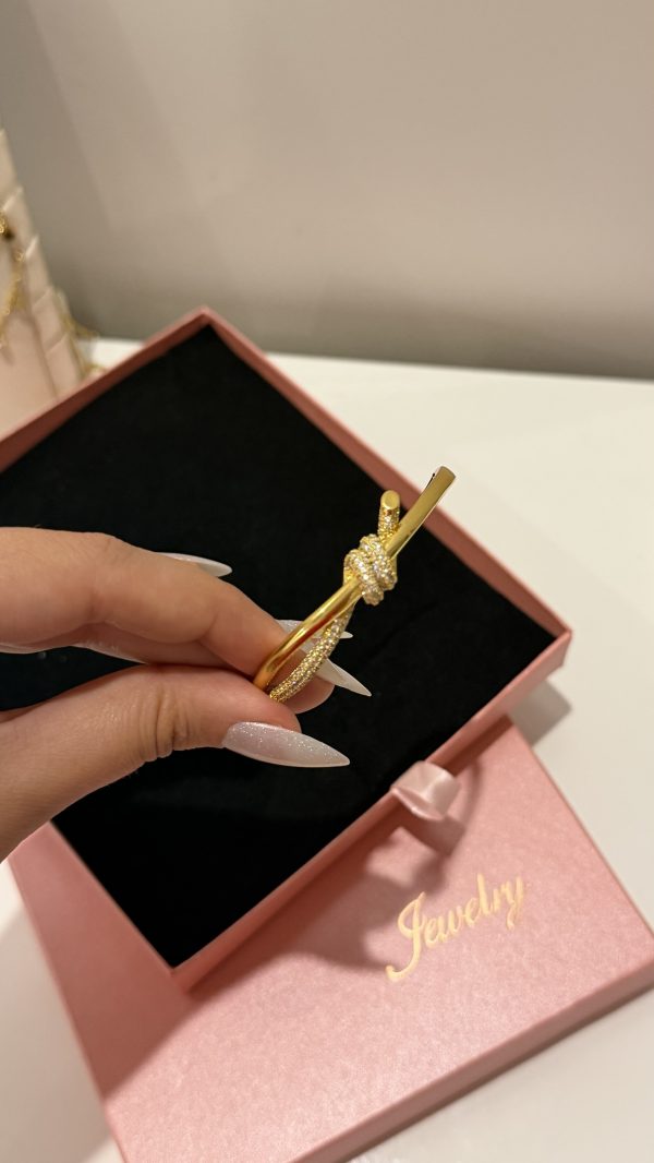 Bracelet tiffany identique or doré ✨