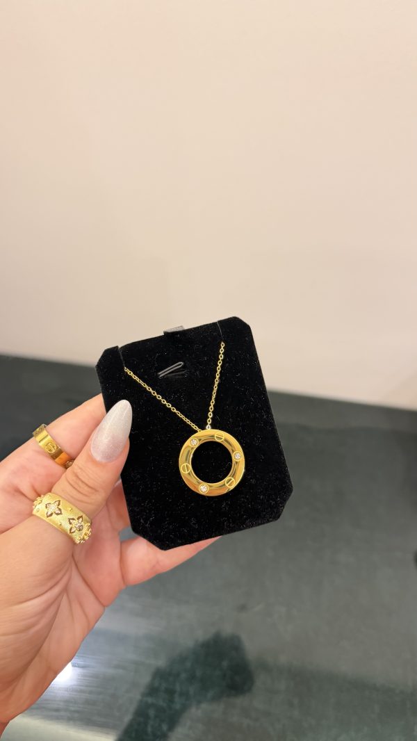 Collier cartier love perlé