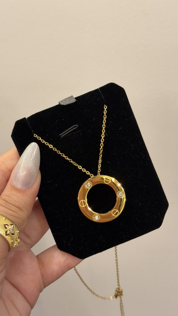 Collier cartier love perlé