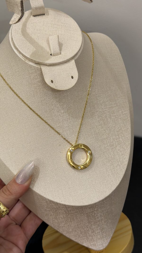 Collier cartier love perlé