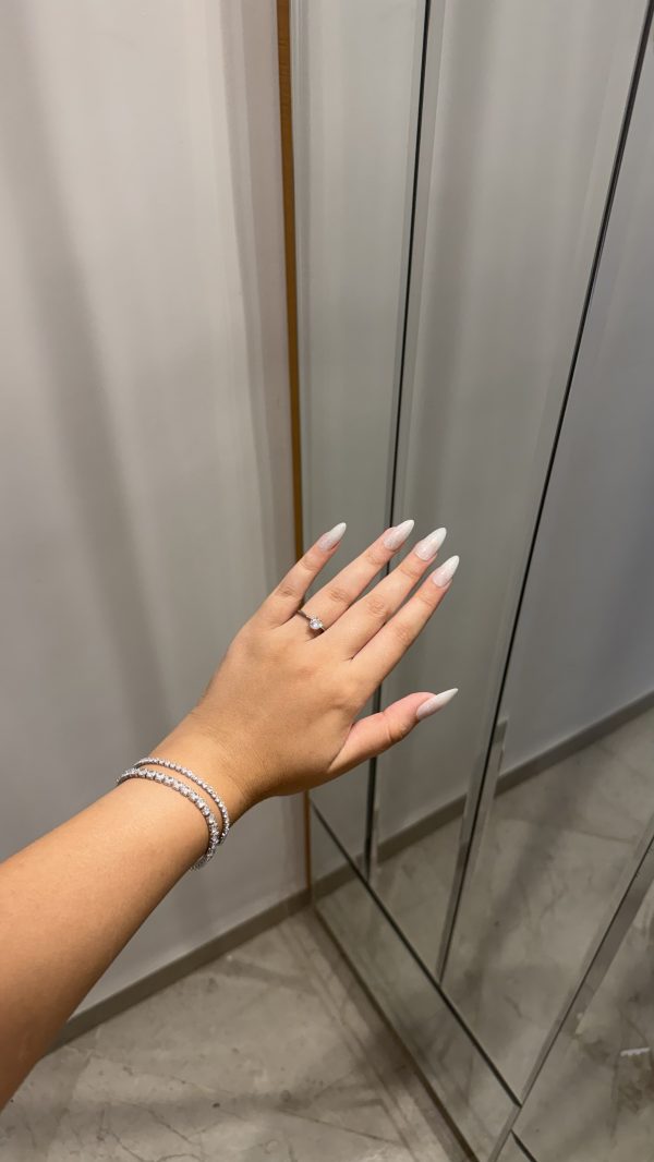 Bague promise argenté 🤍