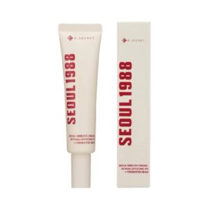 K-SECRET SEOUL 1988
EYE CREAM RETINAL
LIPOSOME 4% +
FERMENTED BEAN 30ML