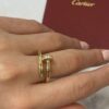 Bague ca/ier clou strass✨