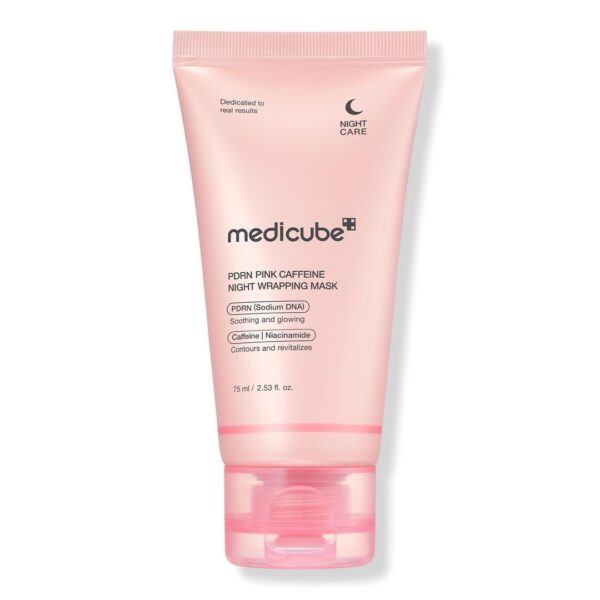 MEDICUBE PDRN PINK
CAFFEINE NIGHT
WRAPPING MASK 75ML