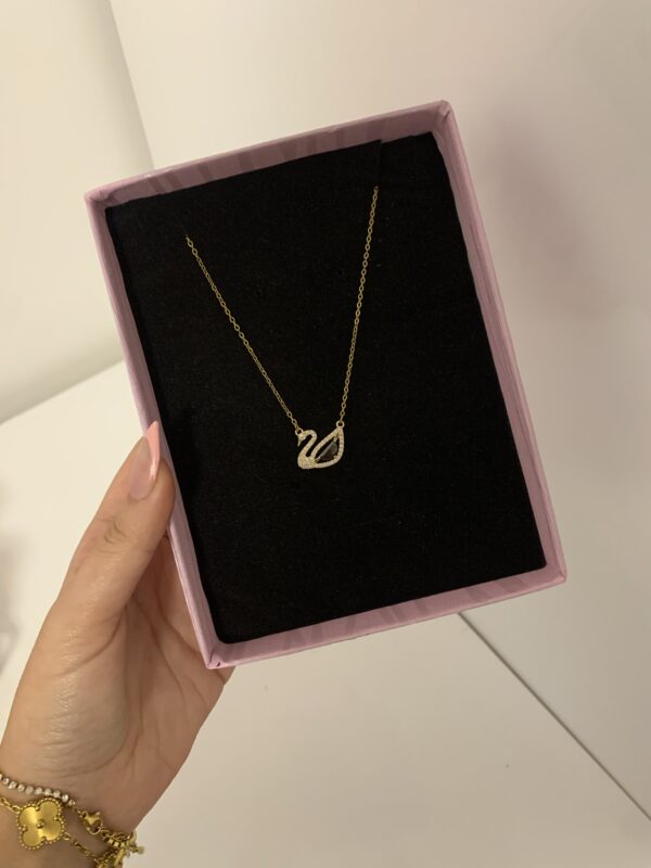 Collier swan new noir 🦢🖤