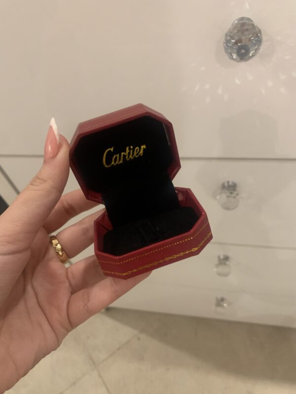 Coffret boite bague cartier ❤️✨