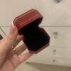 Coffret boite bague cartier ❤️✨