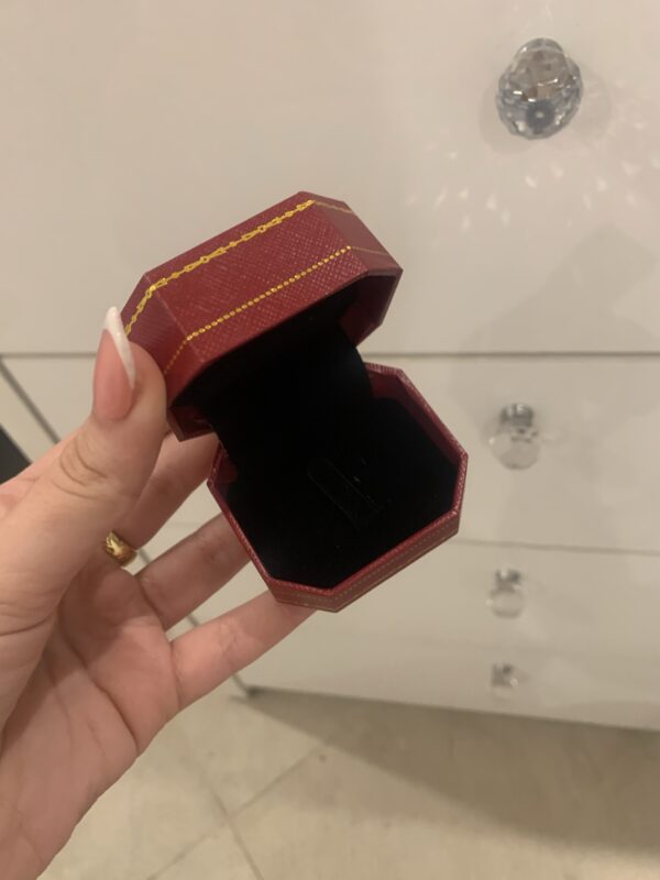 Coffret boite bague cartier ❤️✨