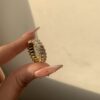 Bague rivière doré ✨