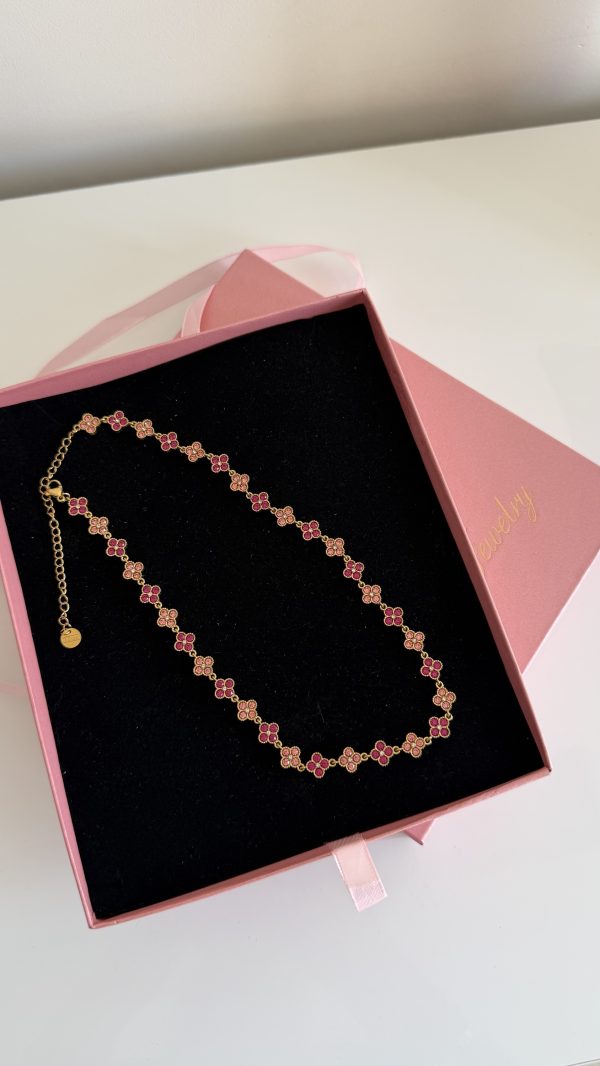 Collier pinterest pink 2💕