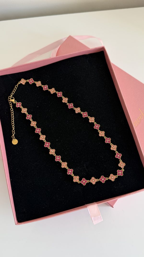 Collier pinterest pink 2💕