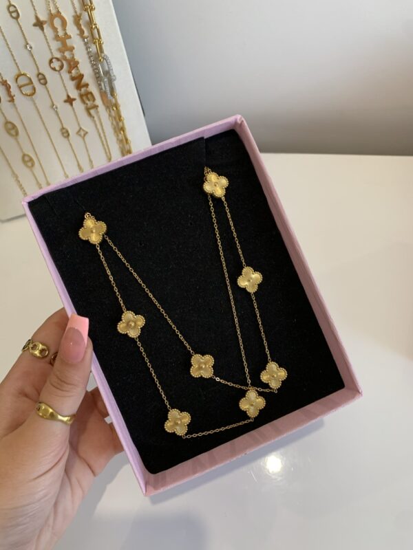 Collier sautoir van C/eef doré ✨