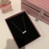 Collier messika argenté 🩶