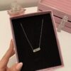 Collier messika argenté 🩶