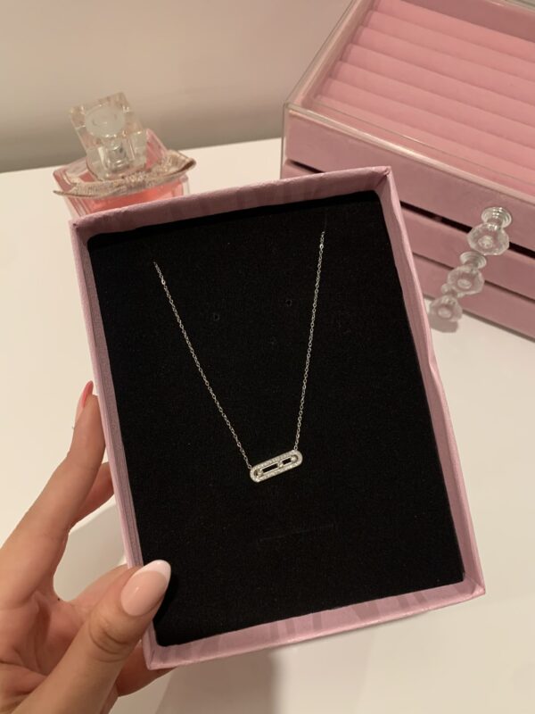 Collier messika argenté 🩶