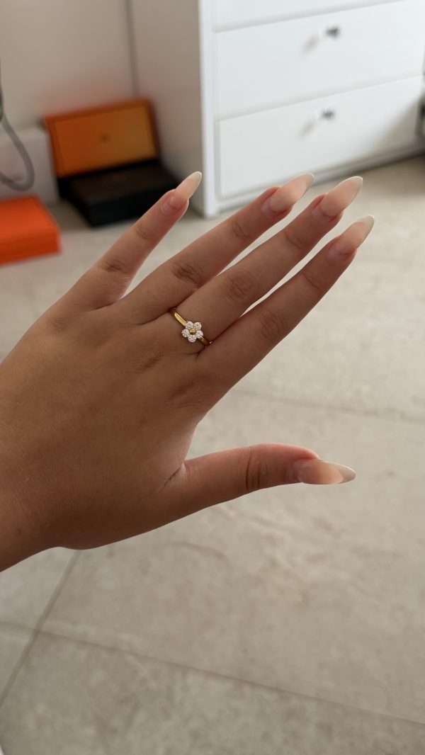Bague flora ajustable🌸