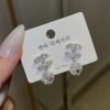 Boucle d’oreille chanel argenté 🤍