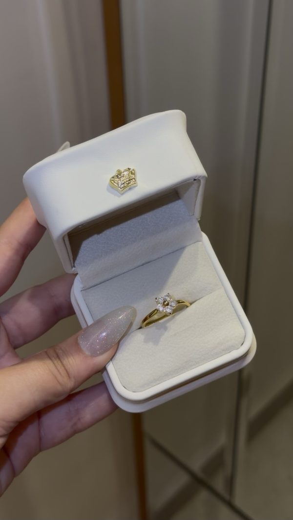 Bague flora ajustable🌸