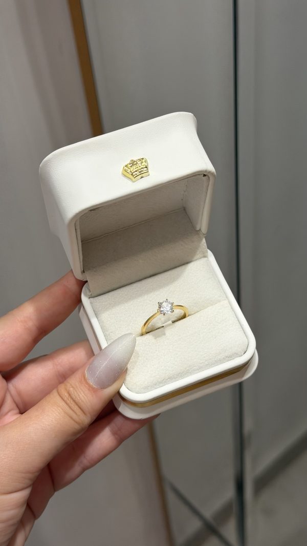 Bague promise doré ✨