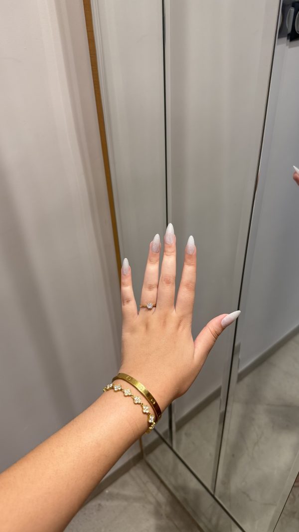 Bague promise doré ✨