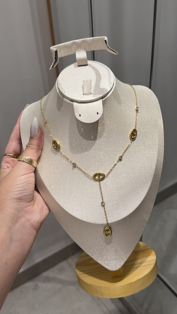 Collier Hermes Y motif 1✨