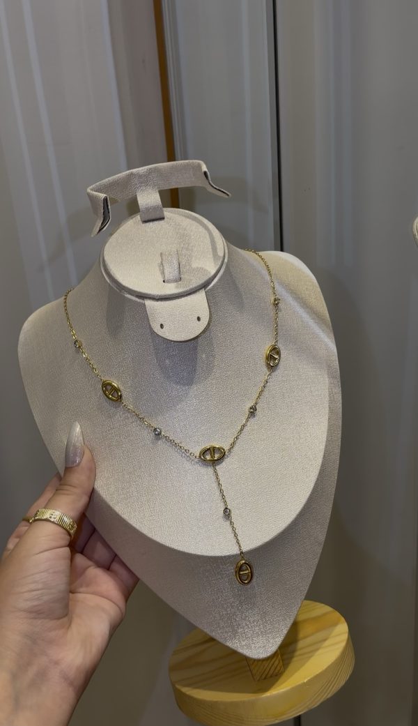 Collier Hermes Y motif 1✨