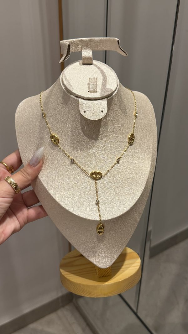 Collier Hermes Y motif 1✨