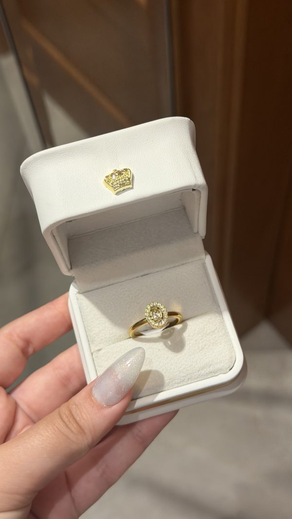 Bague marquise blanche ✨
