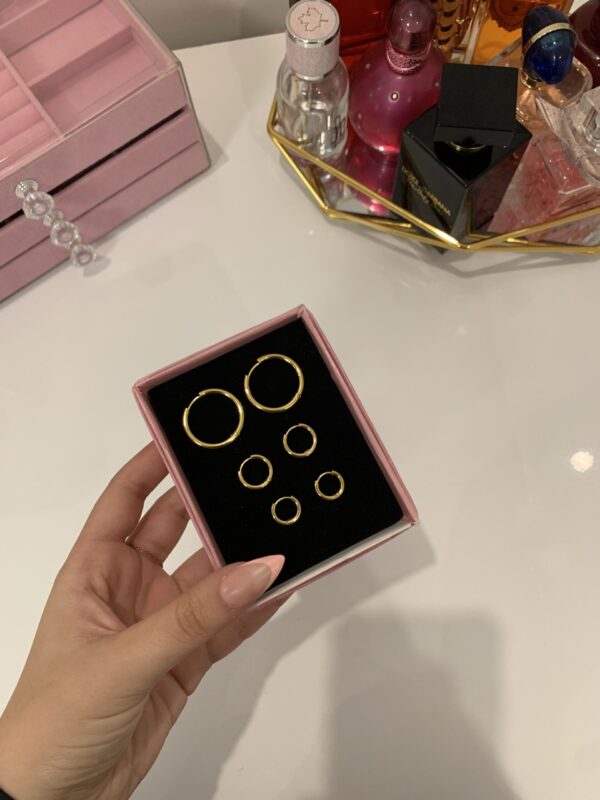 Boucles créoles copie or✨