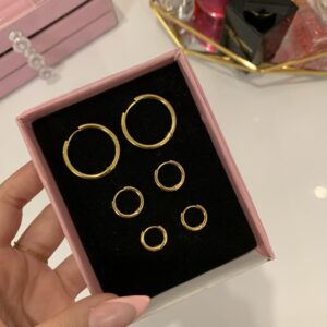 Boucles créoles copie or✨