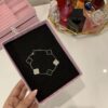 Gourmette Van cleef strass noir argenté 🖤