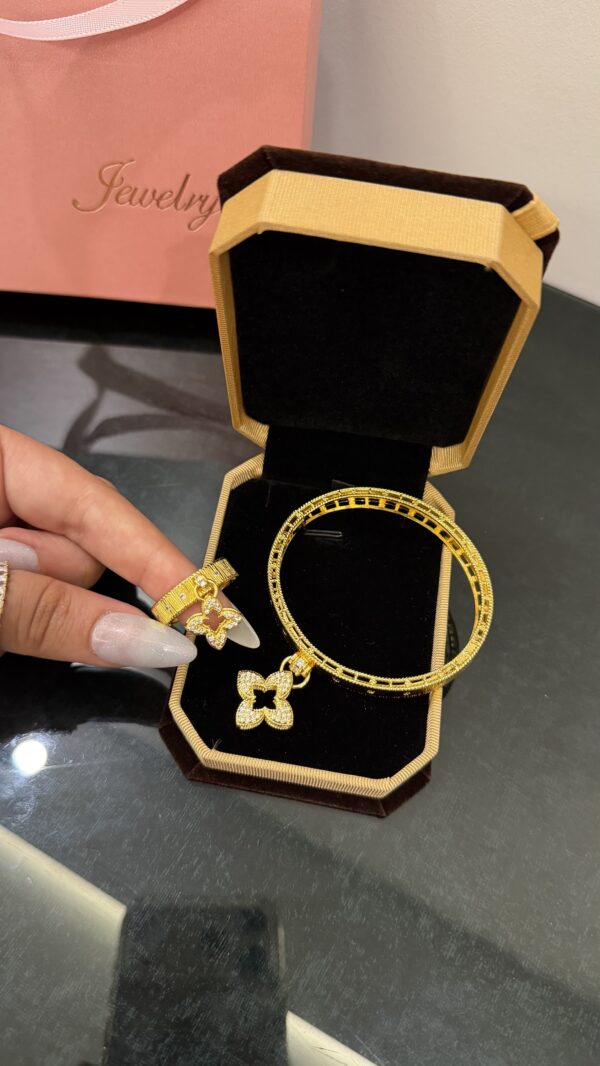 Bracelet et bague roberto perlé ✨
