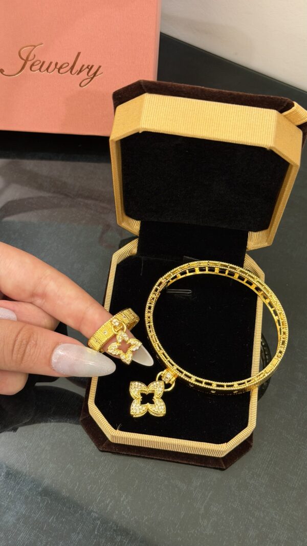 Bracelet et bague roberto perlé ✨