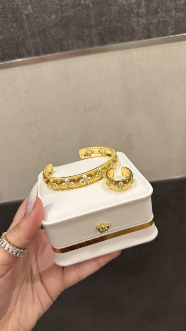 Bracelet et bague Roberto ajustable ✨