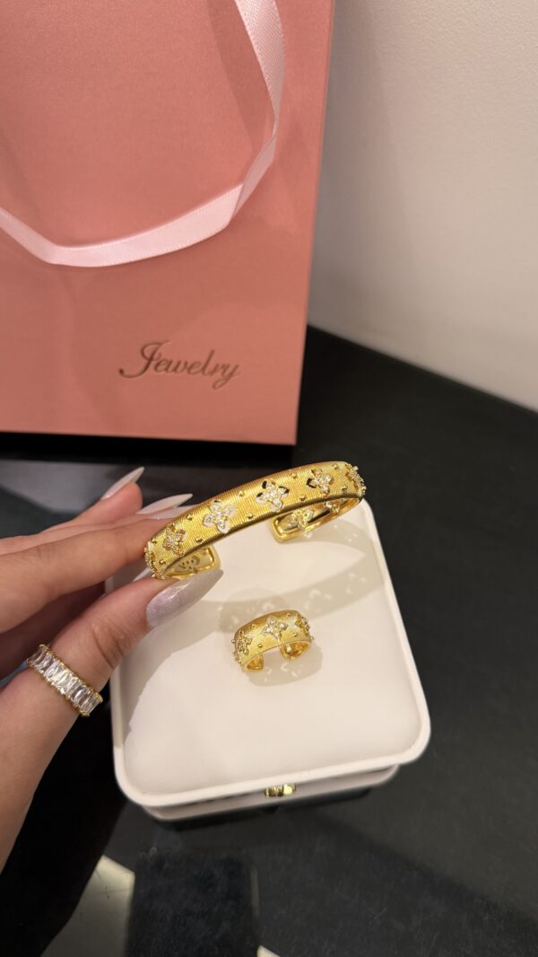 Bracelet et bague Roberto ajustable ✨