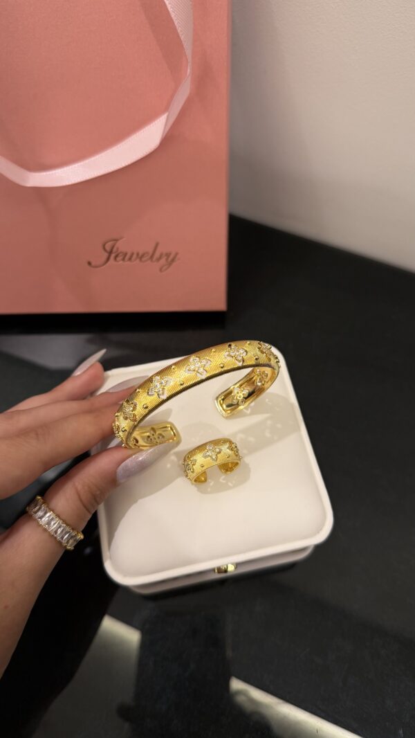 Bracelet et bague Roberto ajustable ✨