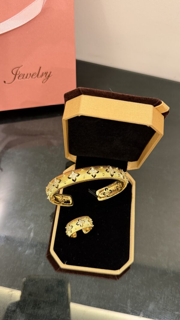 Bracelet et bague Roberto ajustable ✨