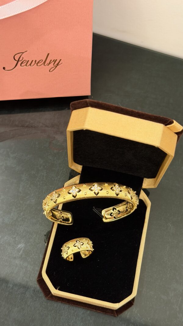 Bracelet et bague Roberto ajustable ✨
