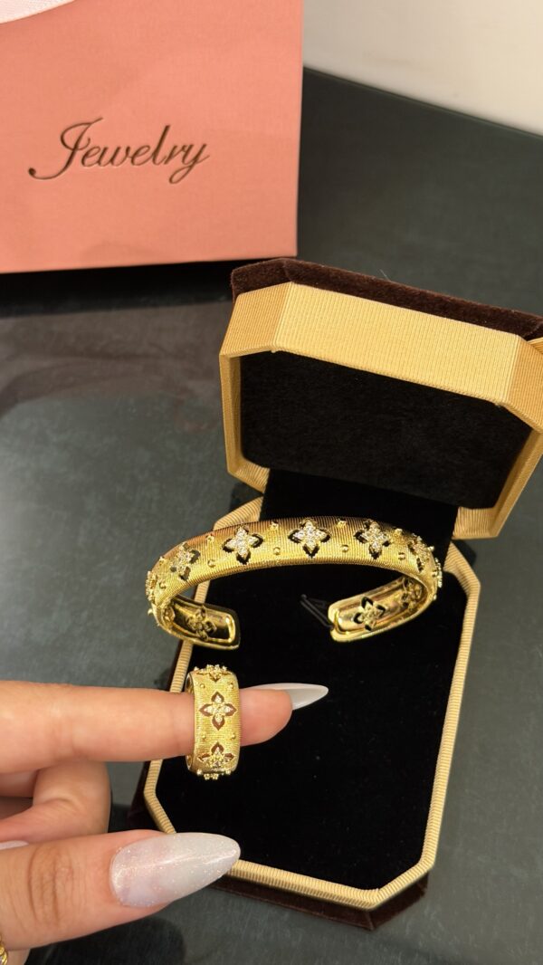 Bracelet et bague Roberto ajustable ✨