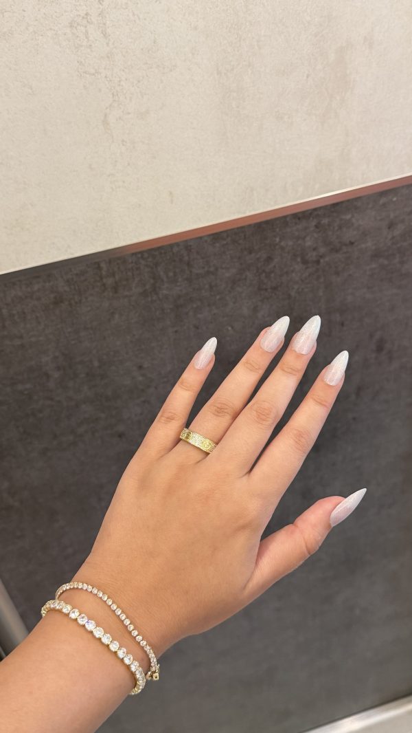 Bague cartier love diamants