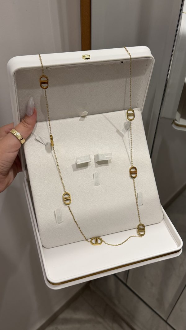 Collier sautoir CD luxury✨