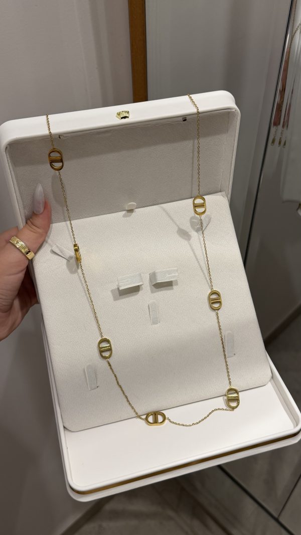 Collier sautoir CD luxury✨