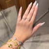 Gourmette Van Cleef strass argenté 🩶