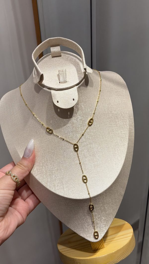 img_9228 Collier Hermes Y motif 3✨