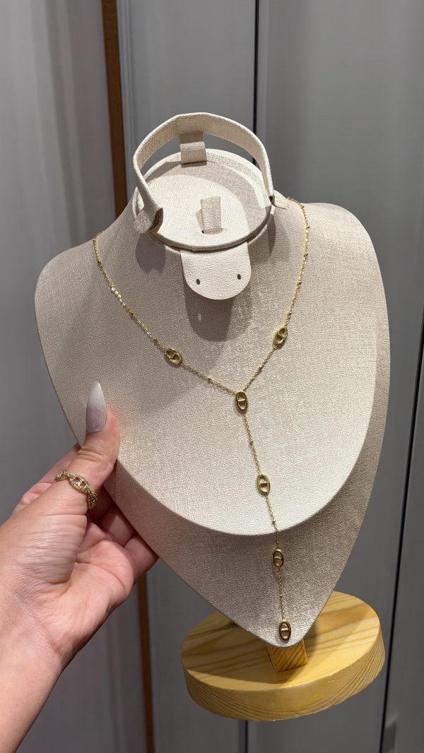 img_9232 Collier Hermes Y motif 3✨