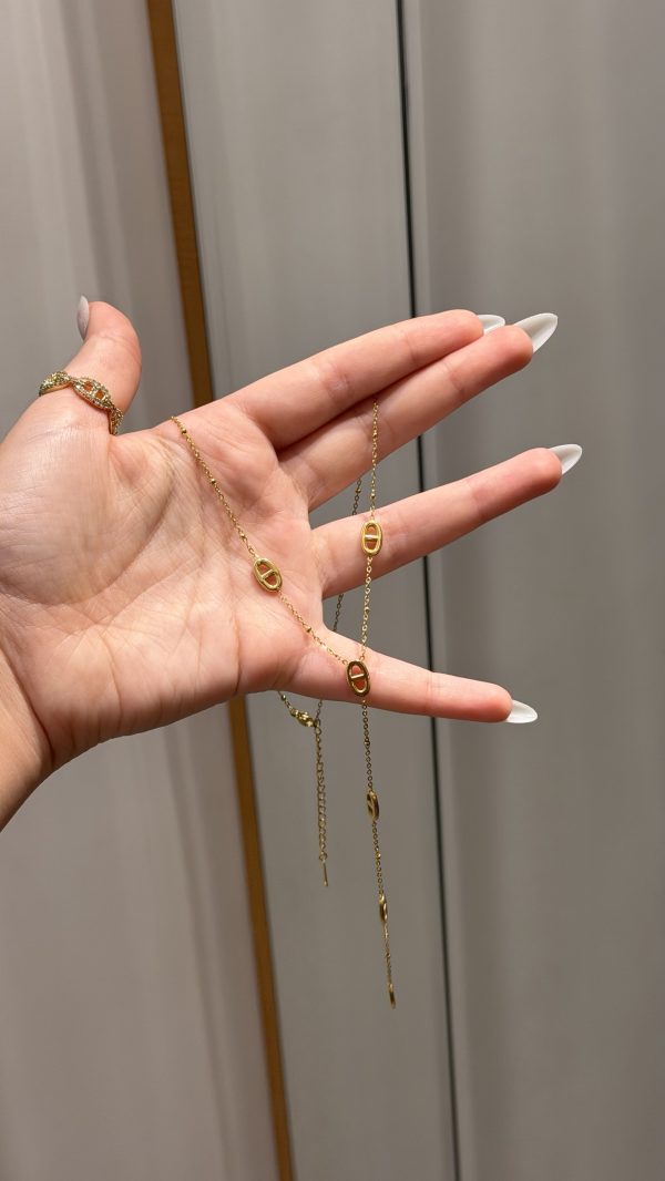 img_9236 Collier Hermes Y motif 3✨