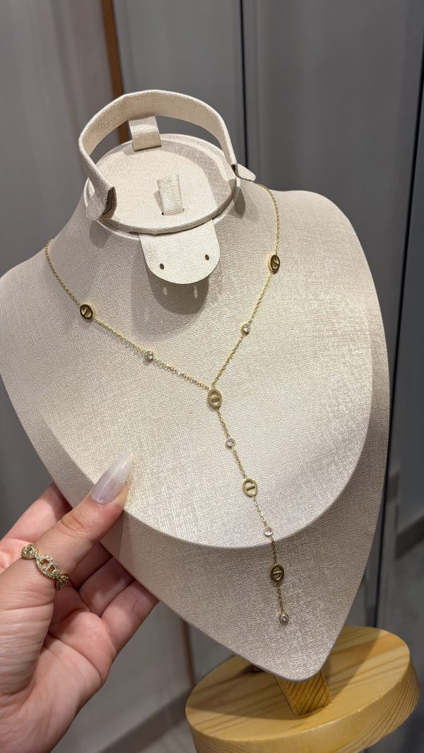 Collier Hermes Y motif 4✨