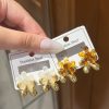 Boucles d’oreilles flora ✨